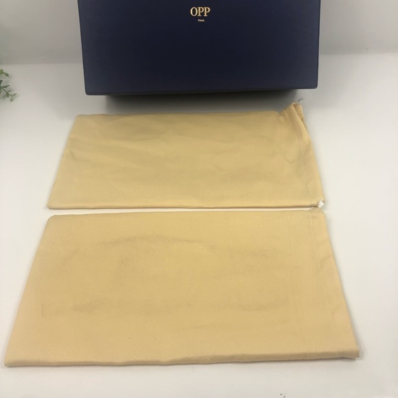 Opp FRANCE Empty Shoe Box With Dust Bags AUTHENTIC - Picture 3 of 12